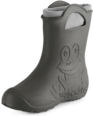 Ladeheid Damen federleichte Eva Gummistiefel Winter Regenschuhe gefüttert LA-CA-12