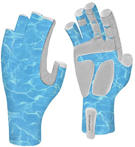 Aventik Angelhandschuhe (Blue WaterRipple, M)