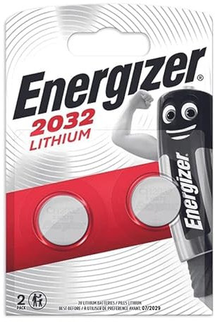 Piles Bouton Lithium Cr2032 3 V (2 PCS)
