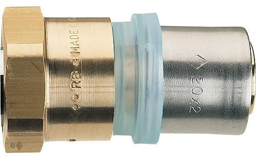 Raccord a sertir EVENES pour multicouche, raccord filet. femelle 26x3mm - 1, contour TH