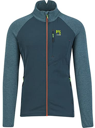 KARPOS 2531004-036 PIZZ. Evo F-Z Fleece Maglia Lunga Uomo Dark Sea/Balsam Taglia M