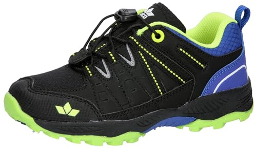Lico Kingston Trekkingsschuhe, Blau/Schwarz/Lemon, 29 EU