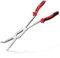 LEONTOOL Extra Long Nose Hose Grip Pliers 13 Spark Plug Pliers Long Reach XL Pivot Ring Nose Plier Hose Removal Plier with Serrated Jaw Spark Plug Boot Puller for Hard to Reach Narrow Spaces