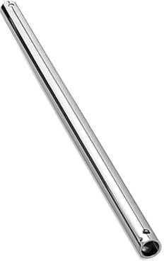 Asta Sostitutiva Ventilatore 45 Cm Metallo Cromo Spazzolato