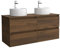 Salgar Mueble de baño Bequia 120cm + Encimera + Lavabo posar | Nogal|120x45x56
