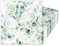 80 Stück Servietten Eukalyptus, Servietten Eukalyptus Grün Servietten Hochzeit Servietten Grün Papierserviette, Vintage Eukalyptus Papierserviette Einweg Napkins für Partys Feiern Tischdekorationen