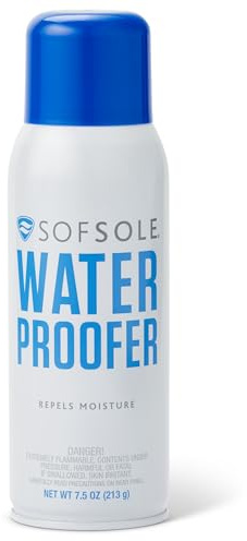 Sof Sole Water Proofer Spray for Shoes, Boots, and Jackets PFAs FREE