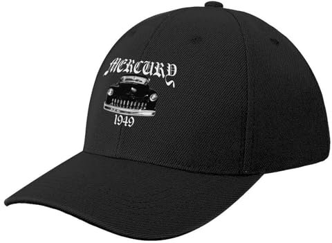 SUSIAOE Basecap 1949 Mercury Kustom Lowrider Baseball Kappe Golf Kappe Luxus Mann Hut Caps Frauen männer