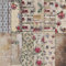 24 Blatt 15x15cm 12 Motiv Weihnachten Scrapbooking Papier Deko Bastelpapier Dekopapier Designpapier Scrapbook Zubehör Motivpapier für Fotoalbum Tagebuch Bullet Journal DIY (Mehrfarbig B, 15x15cm)