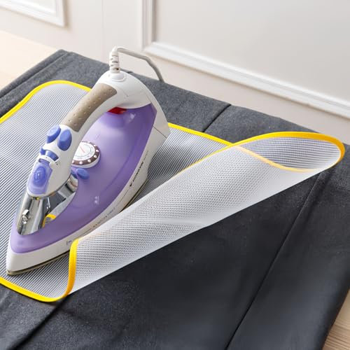 Pressing Cloth for Ironing 3 Pcs Ironing Cloth to Protect Clothes Ironing Clothes Protector Heat Resistant Mesh Cloth Press Cloth for Ironing