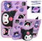 A-BEAUTY Custodia Bambini Compatibile con Xiaomi Mi Pad 5/Mi Pad 5 Pro 11 2021, Cover Protettiva in Silicone Antiurto con Supporto, Tracolla, Viola