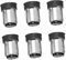 NUOBESTY 6 pièces Adaptateur Douille Convertisseurs de Lampe pour Ampoules LED et Halogènes Sécurisé et Durable