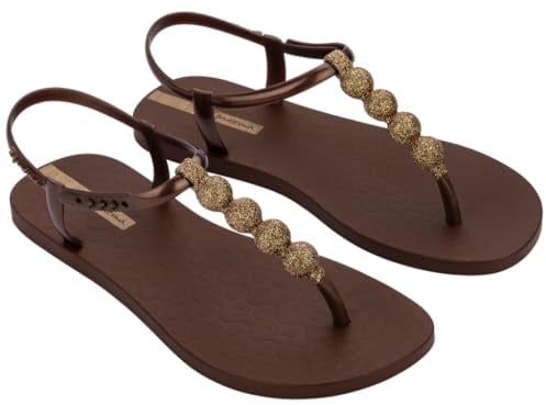 Ipanema Class Easy On Glow Fem Damen-Flip-Flops, braun, 38 EU
