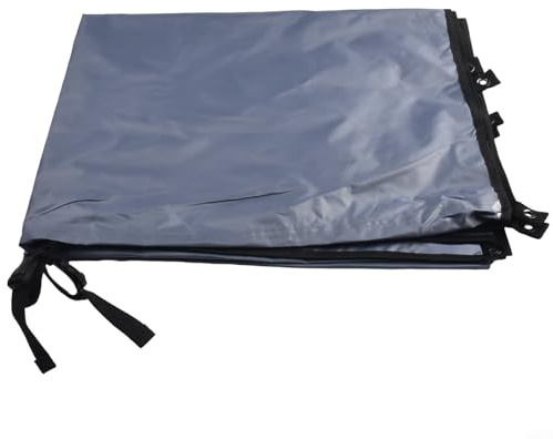 Waterproof Campervan Awning for Motorhome Van SUV | 300cm Deep Gray Sun Canopy Shelter with Fire Retardant 210D Polyester | Easy Setup Side Door Awning