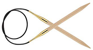 KnitPro K35367 Rundstricknadel, Beige, 10 mm