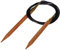 KnitPro K35367 Rundstricknadel, Beige, 10 mm