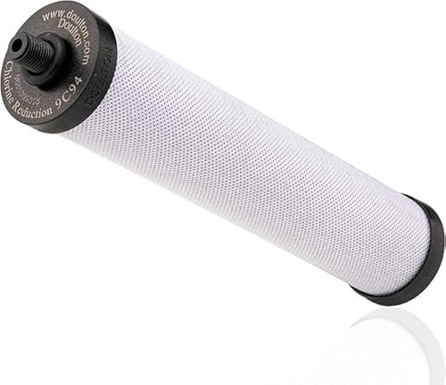 Doulton W9142010 Carbon Block Drinking Water Taste and Odour Filter Cartridge Massive Chlorine Reduction Capabilities 10 inch BSP Thread, White