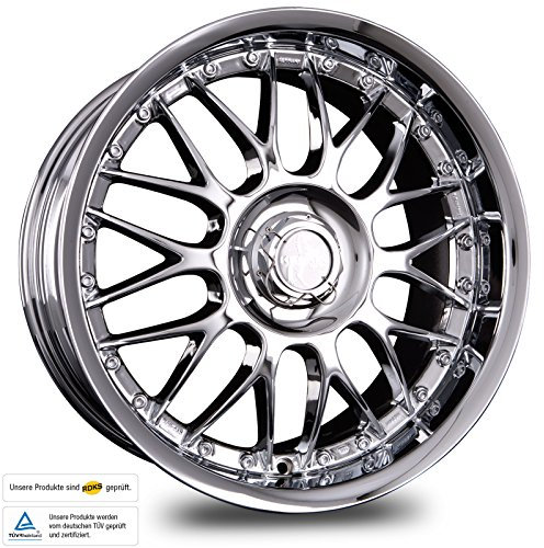 KESKIN KT4 CHROM 8,5x18 ET13 5.00x112.00 Hub Hole 76.90 mm - Alu felgen