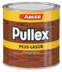 ADLER Pullex Plus-Lasur - Holzlasur Außen Farblos - Universell einsetzbare & aromatenfreie Holzschutzlasur als perfekter UV- & Wetterschutz - 750 ml Palisander/Braun