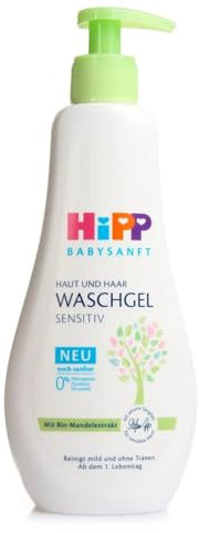 HiPP Babysanft Haut und Haar Waschgel, 400ml