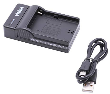 vhbw Chargeur Compatible avec Sony NP-FM90, NP-FM91, NP-FM500H, NP-FM50, NP-FM55H, NP-FM70 caméra caméscope Action-cam + témoin de Charge 8,4 V