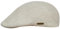 Sterkowski Modell Ivy Five| 100% Naturleinen Schiebermütze für Herren und Frauen | Schirm Irisch Gatsby Flat Sonnenschutz Flachkappe Atmungsaktive Style Elegante Trendige Freizeitkappe Beige 55
