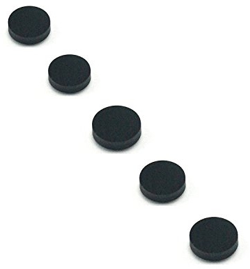 5pcs 10mm Filter Lens against 400-750nm/pass 808-1064nm IR Laser