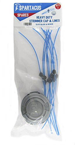 Spartacus Strimmer Heavy Duty Cap Cover 10 Lines Fits Black & Decker A6489 GL7033 GL8033 GL9035