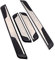 HIGH FLYING pour 3008 GT II 2017-2022 Extérieur Pédale Seuil de Plaque de Porte Couvercle Acier Inoxydable et Plastique Accessoires Auto 4 pièces