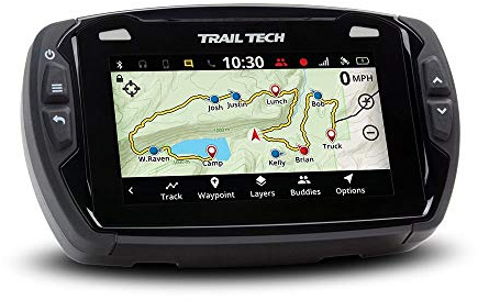 Trail Tech Voyager Pro 922-123 Adventure Bike GPS 4-tums pekskärm, passar alla