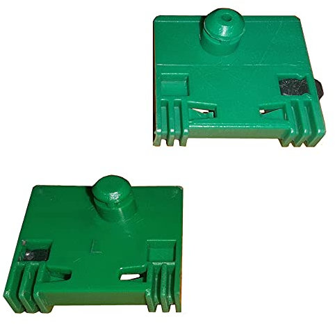 Twowinds - Clip Elevalunas Compatible con Renault Mégane, Scenic I (1995-2003) Laguna (1993-2001) Laguna 2 (2001-2007) Espace 4 (2002-2006) - Puerta Trasera Derecha, Izquierda - Ventana (2 piezas)