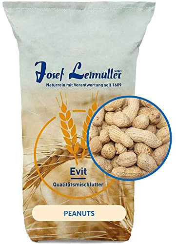 Leimüller Erdnüsse mit Schale 10kg Vogelfutter Nager Vögel Wildvögel Nüsse | Ungeröstet, ohne Zusätze, aus Österreich, Ganzjahresfutter für Vögel & Nager