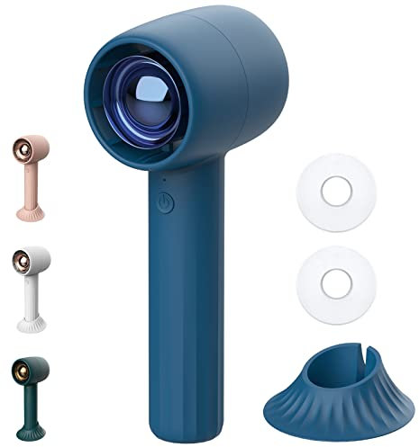 KENSUKA Ventilateur de Poche HA1, Ventilateur à Main Rechargeable Portable avec Aromathérapie, 3 Vitesses Ajustables, Idéal pour Voyage, Maquillage