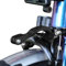 Halterung für Fahrradbeleuchtung, Fahrradhalterung aus Aluminiumlegierung, Basis für Licht für Fahrrad, langlebig, klein und tragbar, Halterung für Gabel