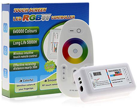 2,4G RGB RGBW Touch Screen Remote Controller DC12-24V 18A Für 5050 RGB RGBW RGB LED Streifen Band (2.4G RGBW)