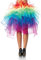 POPETPOP Einhorn Rock Erwachsene Bulk-Tutu Erwachsener Tutus Für M?dchen Regenbogenrock Tutu Tüll Regenbogenschwanz Rainbow Skirt Pride Outfit Parrot Wings Stolz Tutu Mini Schmücken Mädchen