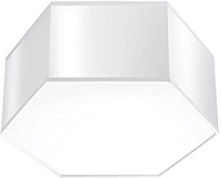 SOLLUX SL.1057 Plafond SUNDE 13 weiss PVC 60W L: 30.5cm B: 26.5cm H: 13.5cm dimmbar