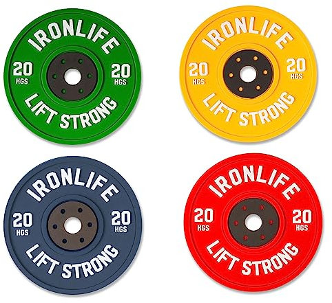 Weight Plate Coasters Coaster for Drinks (Set of 4) Soft PVC Finish, Weight Plates, Barbell Plates Discs, Gym Gifts for Men & Women Funny
