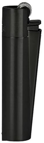 Clipper® Feuerzeug 1x Schwarz (Schwarz)