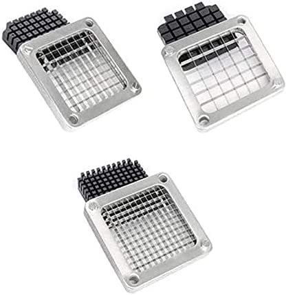 Do-Electr 14mm, 10mm et 7mm Lames de Remplacement et Blocs de poussée - pour Coupe Frites Professionnel