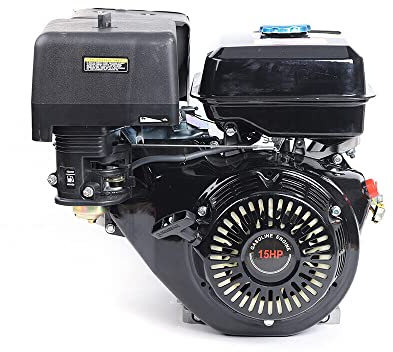 Motore a benzina monocilindrico a 420 cc, 4 tempi, 15 cv raffreddato ad aria, motore industriale, 9000 W, 3600 rpm, con allarme dell'olio