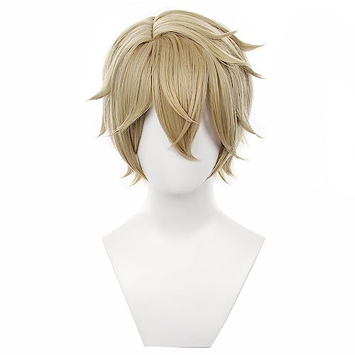 Anime-Cosplay-Perücke für Spiel Honkai Star Rail Cosplay-Perücke, langes lila-rotes Haar für Mädchen und Frauen, mit gratis Perückenkappe (Gepard)