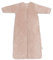 Jollein Schlafsack Baby - Velvet, Wild Rose - 110 cm - Baumwolle - 2.0 bis 3.0 Tog - Abnehmbare Ärmel - Baby Schlafsack - Altrosa