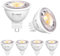 Bonlux GU5.3 LED 12V, LED Leuchtmittel GU5.3 Natürliches Weiß 4000K MR16 LED 12V 600LM Ersetzen 50W 60W Halogen Lampe 38°Abstrahwinkel LED Strahler Spot Glühbirne Nicht Dimmbar 6 Stück