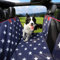 BEARCOVER Strapazierfähige Kunstleder-Rücksitzverlängerung und nicht aufblasbare Autobett-Matratze, Hunde-Autositzbezug für Rücksitz und Camping-Luftmatratze, Hängematte, Reisebett für Auto, SUV, LKW