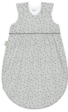 Odenwälder Coolmax-Schlafsack Timmi cool & Windel Blaubär | Sommerschlafsack atmungsaktiv | Leichter Kinderschlafsack 100% Baumwolle | Baby-Schlafsack ärmellos ohne Beine