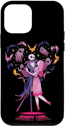 Disney The Nightmare Before Christmas Jack Sally Scary Love Case for iPhone 12 mini