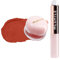 Lip Pudding Pot, Lip&Cheek Blurry Pudding Pot, Blurring Makeup Blush, Buildable Lightweight, Multi-Use Soft Matte Velvet Finish,With A Lip Pudding Pot Brush (01#Meet)