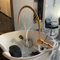Head Spa Japonais - Équipement Cadre de Sortie d'eau en Cascade Réglable, Bac à Shampoing à Circulation d'eau, Adapté à la Plupart des Bacs à Shampoing, Salon de Coiffure,Salon de Massage