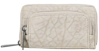 Fritzi WINI Matta Damen Geldbörse mit Reißverschluss 8 Kartenfächer Münzfach und Seitenfächern 8 x 14 x 4 cm – Beere, Orange, Beige, Schwarz